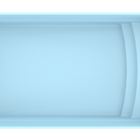 Fiber pool model Dublin 7,05 x 3,2 x 1,55 m