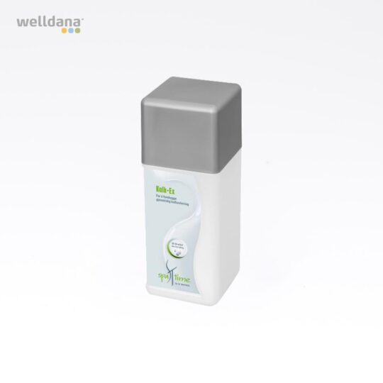 4618200 welldana 0  vandbehandling spa produkter kalkex 1 liter spa time svensknorsk version