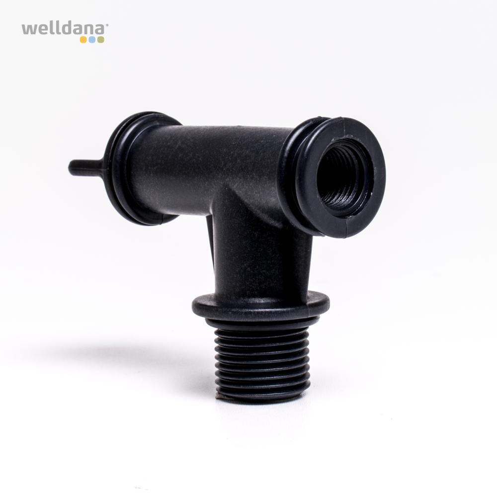 49 150022 welldana 0  pool udstyr udluftnings tee komplet welldana sandfilter