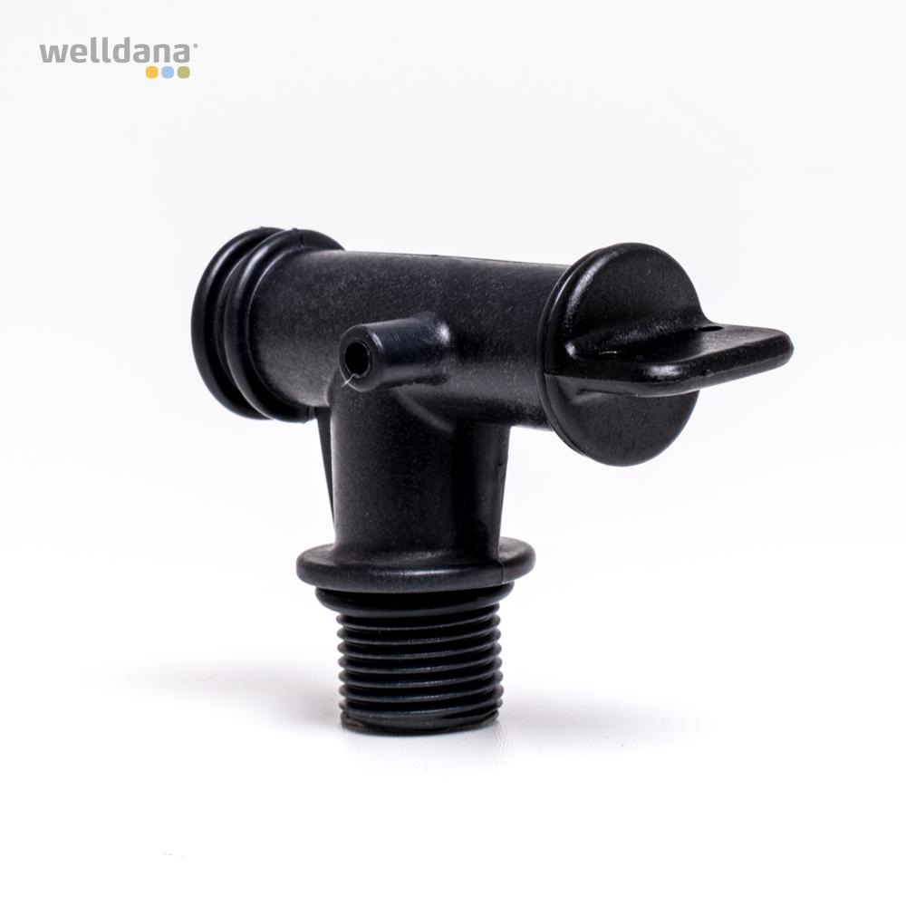 49 150022 welldana 1  pool udstyr udluftnings tee komplet welldana sandfilter