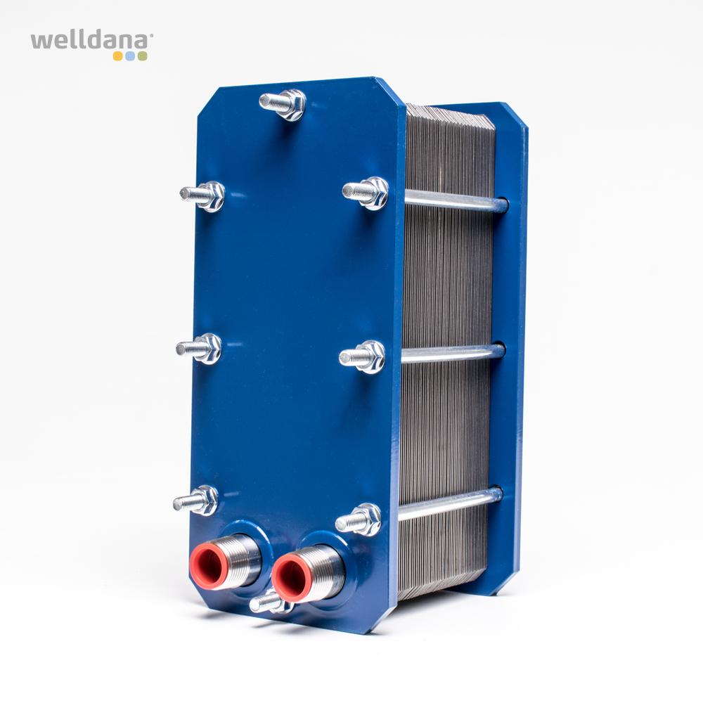 31 160165 welldana 0  opvarmning varmevekslere plate heat exchanger apv 104kw 316l 1