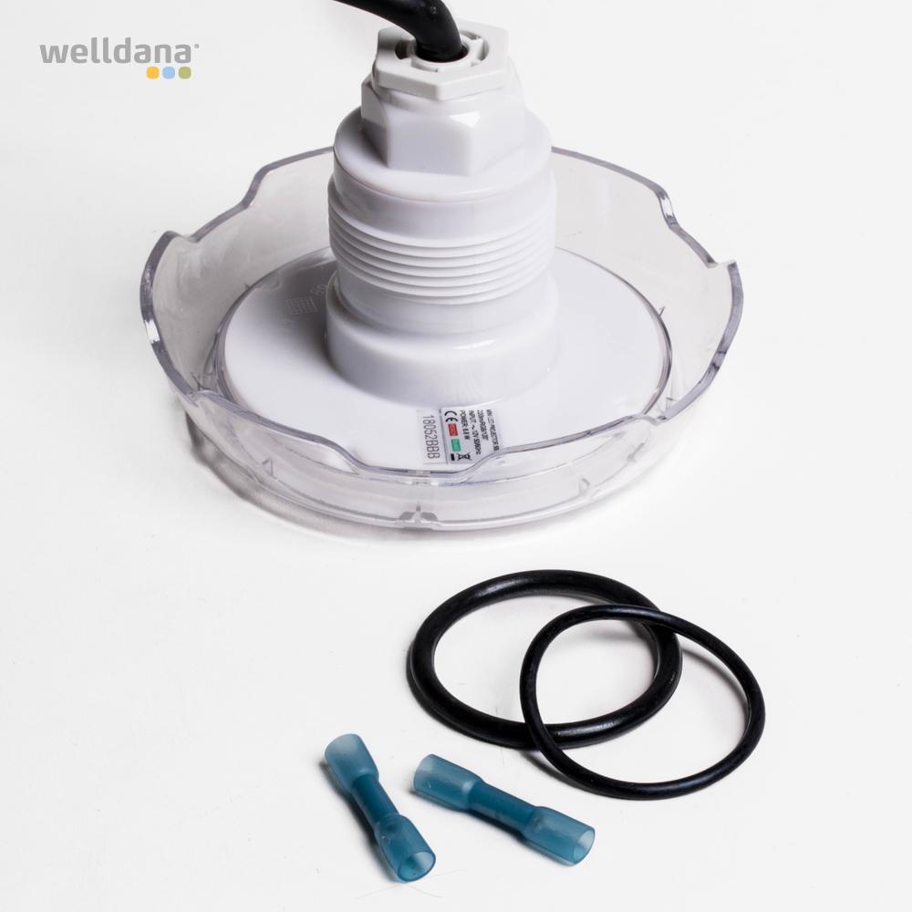 34 131045 welldana 1 led mini lampe 12 white