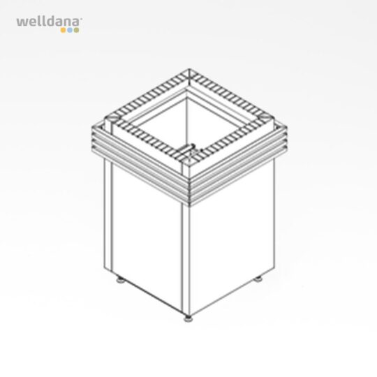 52 750010 welldana 0 kantlisteset til sentiotec qube til 9