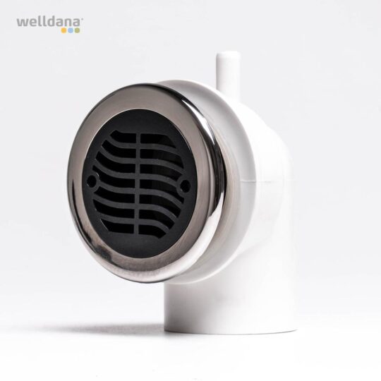 69 993510 welldana 0 1 5 floor drain black ss comfortana pro ii