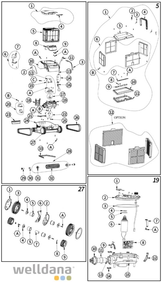 spare parts e20 33 001003