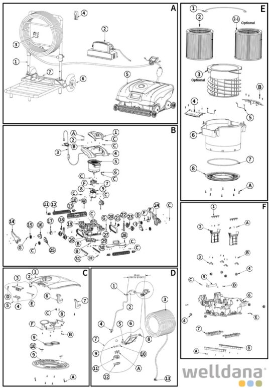 spare parts pro x7 33 001006 1