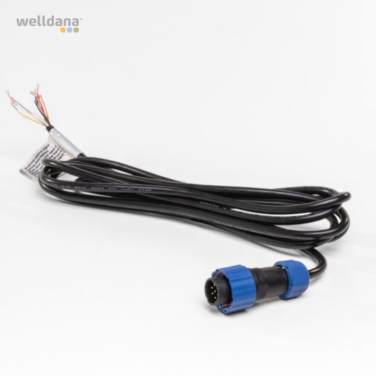 39 140061 welldana 0 7 pollet stik m 2 5m ledning for inverpro pumpe